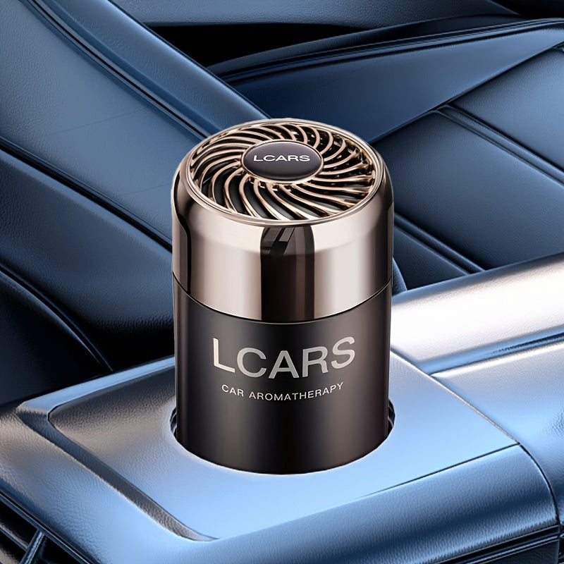 1pc LCARS Car Aromatherapy Balm - Elegant Men's Cologne Scent - Long-lasting fragrance for car, home, and office - Odor eliminator - Single pack