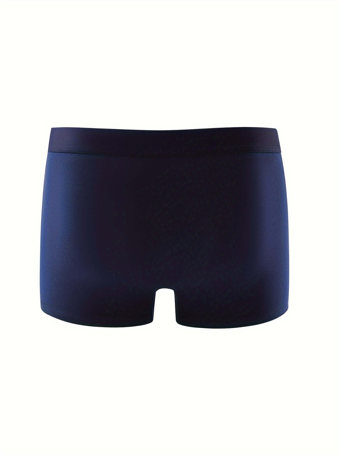 Men's premium boxer briefs in solid color, breathable and stretchy for a comfortable fit.