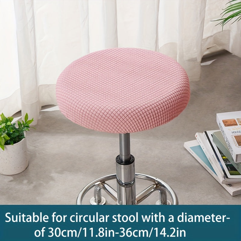 Cover for round stool, lift chair, table cushion, and protective cover.