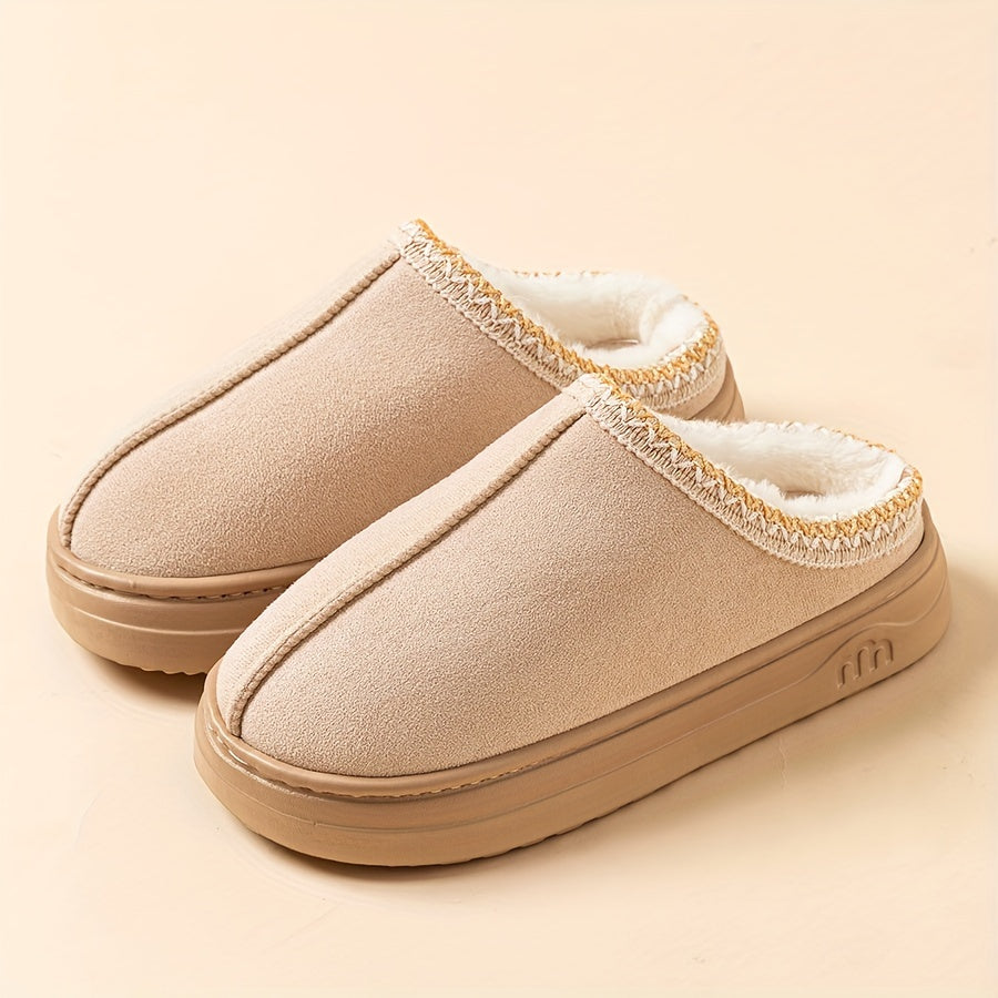 Stay warm and cozy with our unisex winter slippers. Corduroy material, non-slip sole, breathable comfort, universal fit, and fabric liner ensure maximum warmth and comfort. Perfect for