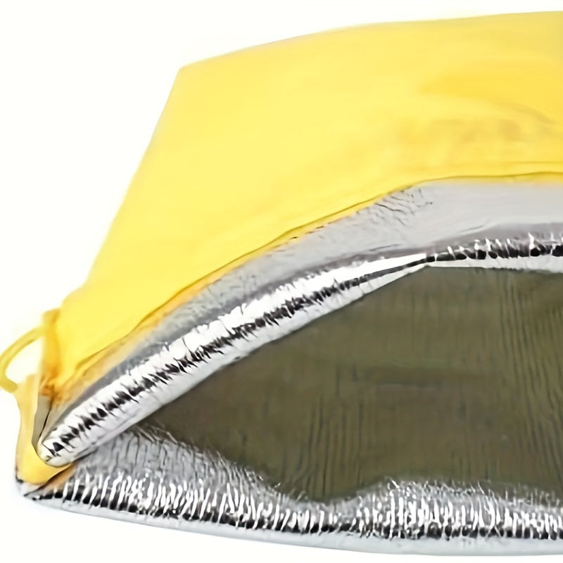 Reusable banana storage bag with drawstring, made of food-grade nylon and aluminum. Large capacity and double stitched to prevent ripening. Ideal for storing fruits and vegetables in the refrigerator. Perfect for lettuce and other vegetables.