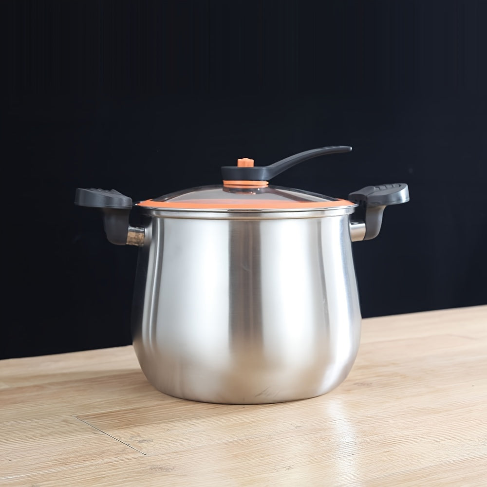 The micro-pressure stock pot is the perfect place to set up the Orange Ring.