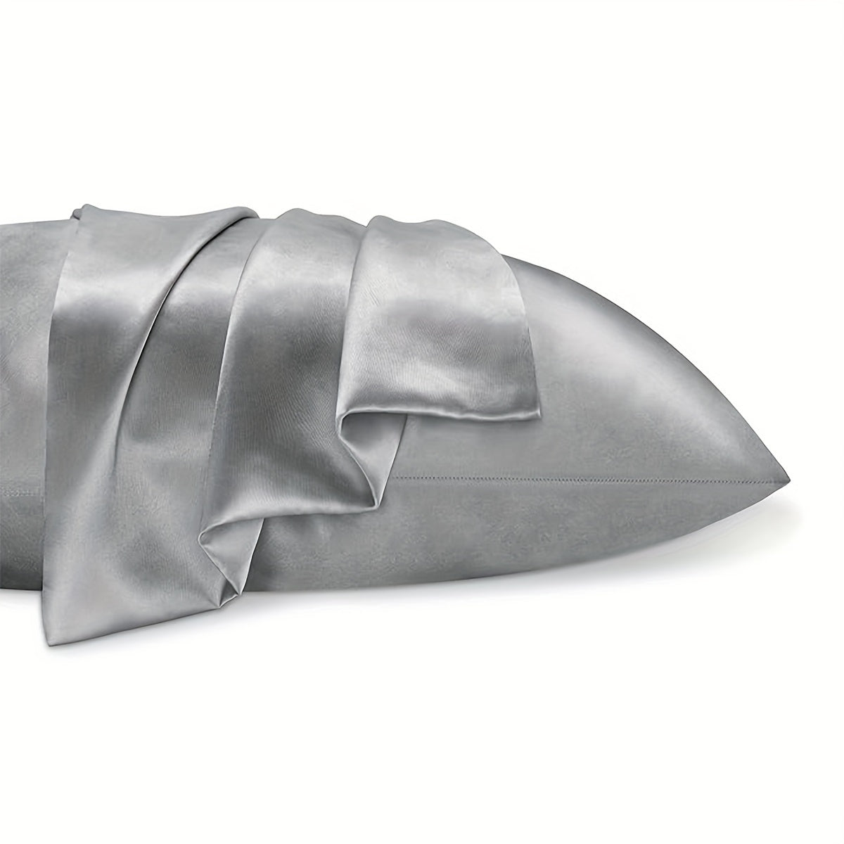 Experience ultimate luxury with our 1-piece satin pillowcase designed to protect your hair and skin. Made from high-quality microfiber, this ultra-soft pillowcase features an envelope closure for added convenience and is machine washable for easy care.