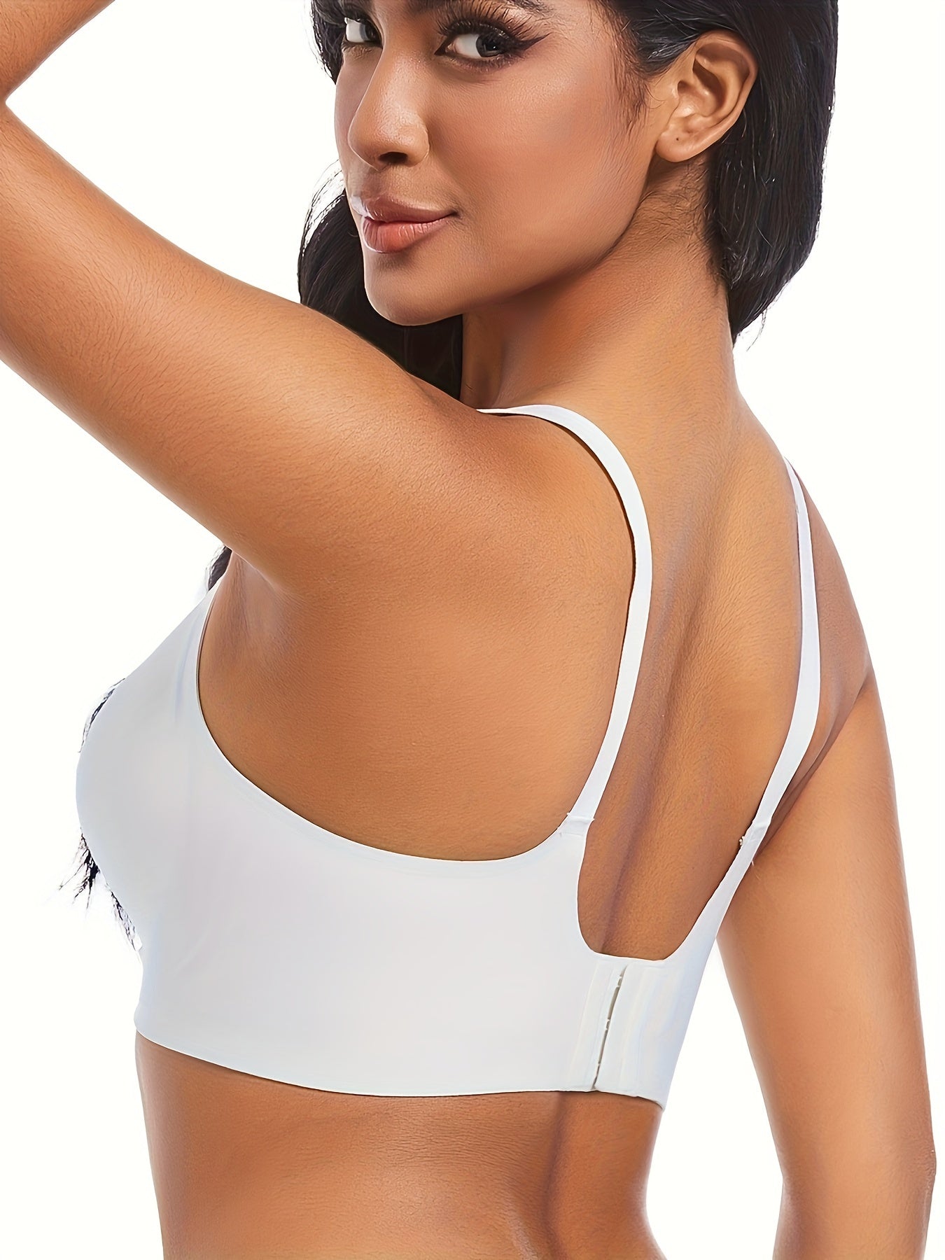 Seamless wireless push-up bra for sexy comfort in women's lingerie.