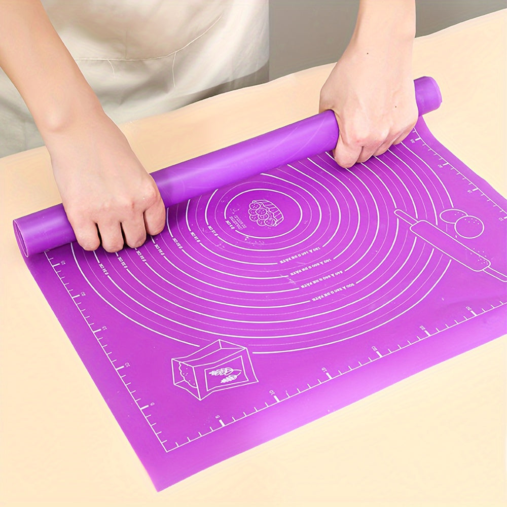 One piece of Non-Stick Baking Mat for Rolling Dough, Perfect for Home Kitchens