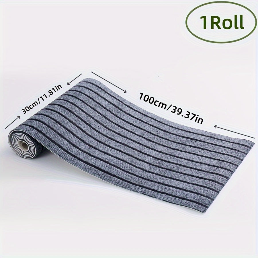 Self-Adhesive Carpet Rolls: Available in 5 sizes for DIY use in homes, commercial spaces, bathrooms, doors, stairs, and for pets - 5mm thickness.