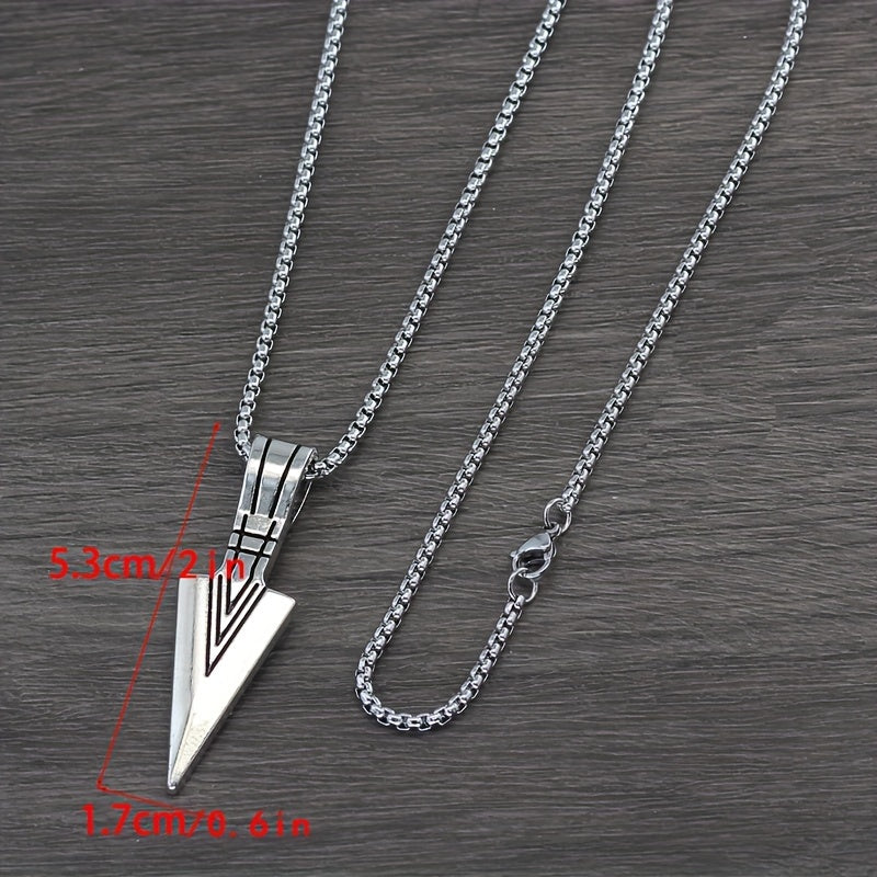 Men's Viking Necklace Set with 3 Pieces - includes Viking Hammer, Nordic Compass, Celtic Knot, Wolf Axe Pendants. This Nordic Amulet Pendant Necklace makes the perfect holiday jewelry gift.