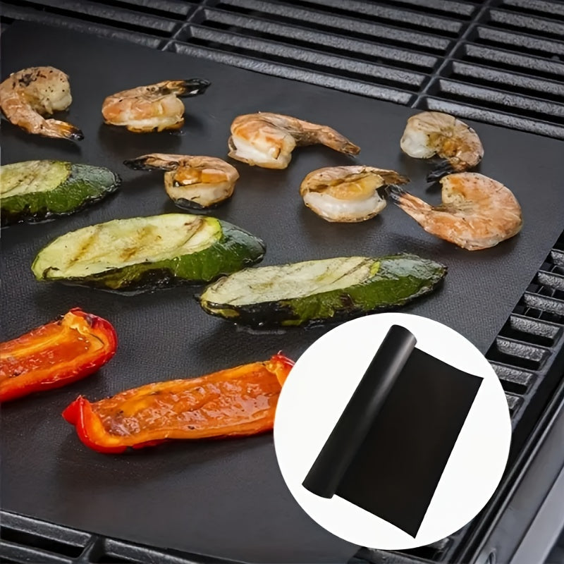 Multi-purpose Non-Stick Mat for Oven, Microwave, BBQ, Refrigerator, and Outdoor Cooking - Heat Resistant, Ideal for Kitchen and Dining