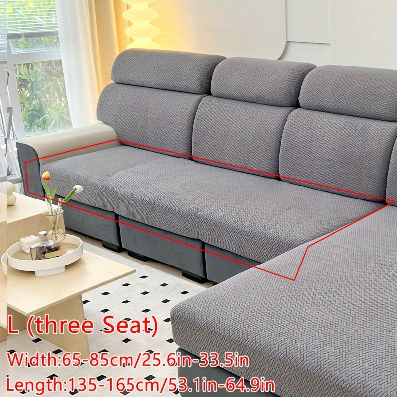 Elastic Sofa Slipcover protects from scratches and dust, fits all seasons and rooms, and enhances home decor.