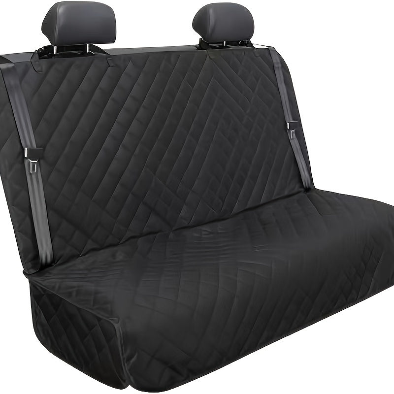 Multifunctional dog car seat cover is waterproof, durable, and versatile. Fits securely in cars, trucks, and SUVs.