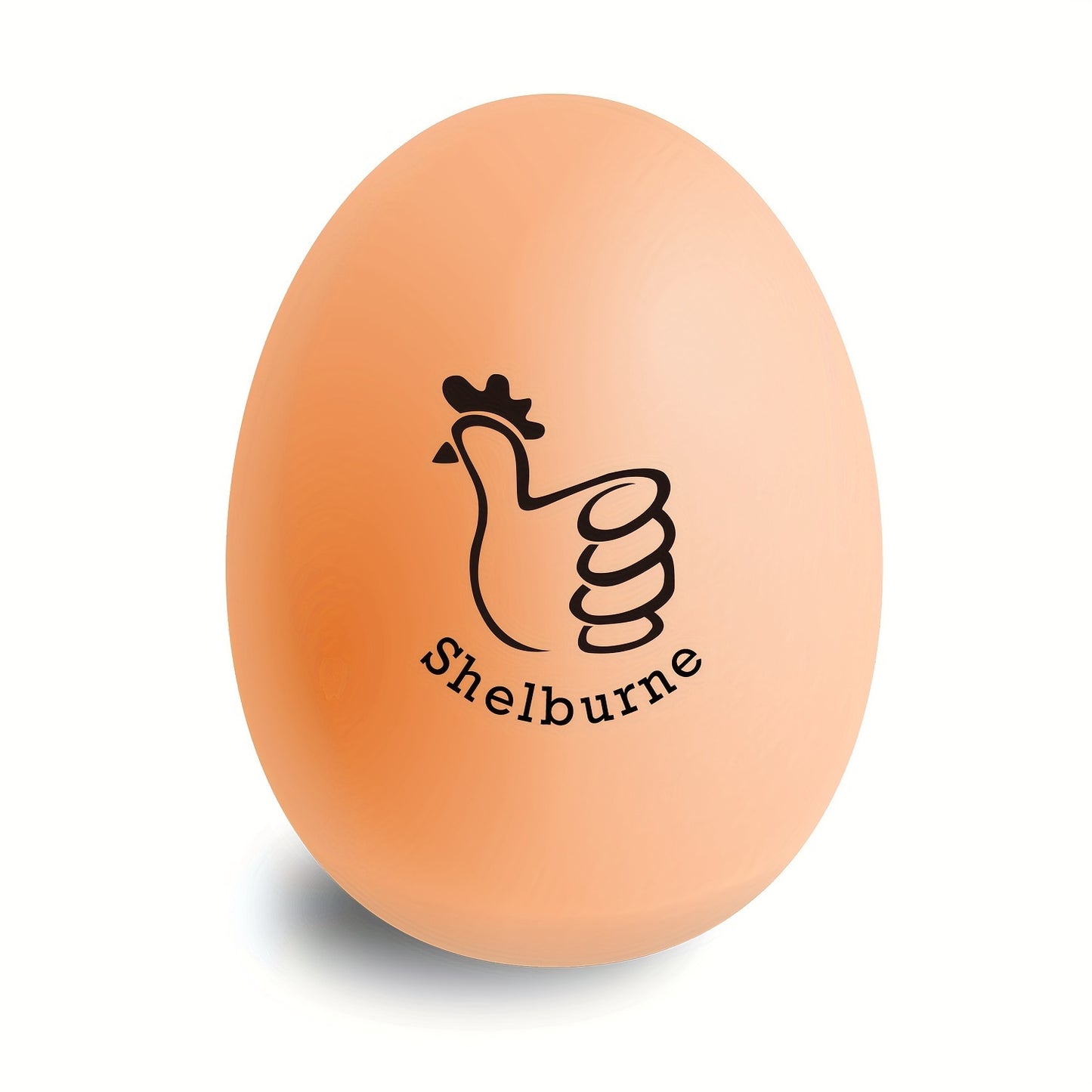 Customizable round hard rubber egg stamp for fresh eggs, personalized farm fresh stamp for chicken and duck eggs, durable kitchen gadget.