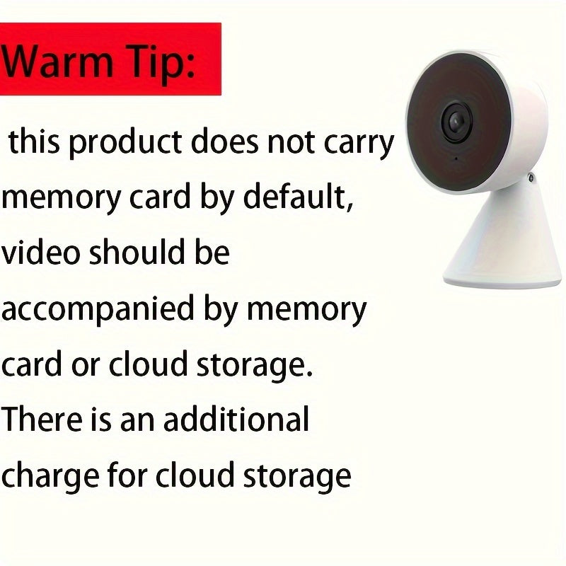 Wireless Security Camera with Two-Way Audio and Motion Detection, Perfect for Keeping Youngsters, Elderly, and Pets Safe at Night - Enhanced Surveillance Camera for Peace of Mind