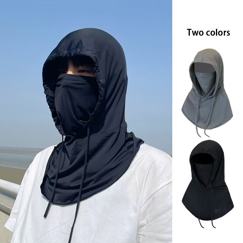 Aquashield Ice Silk Face Mask offers sun protection and ultra-cooling benefits - Perfect for fishing, surfing, and swimming. This breathable and elastic neck gaiter provides lightweight coverage for your head, ensuring ultimate comfort in all directions.