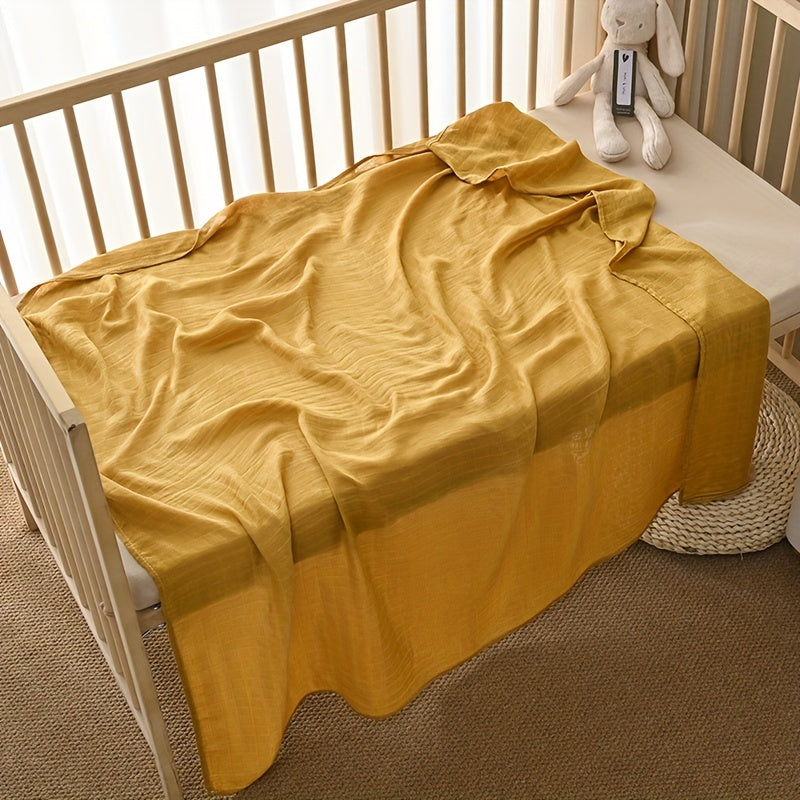 Cozy Square Baby Blanket made from Bamboo Fiber for Enhanced Safety and Comfort for Your Baby