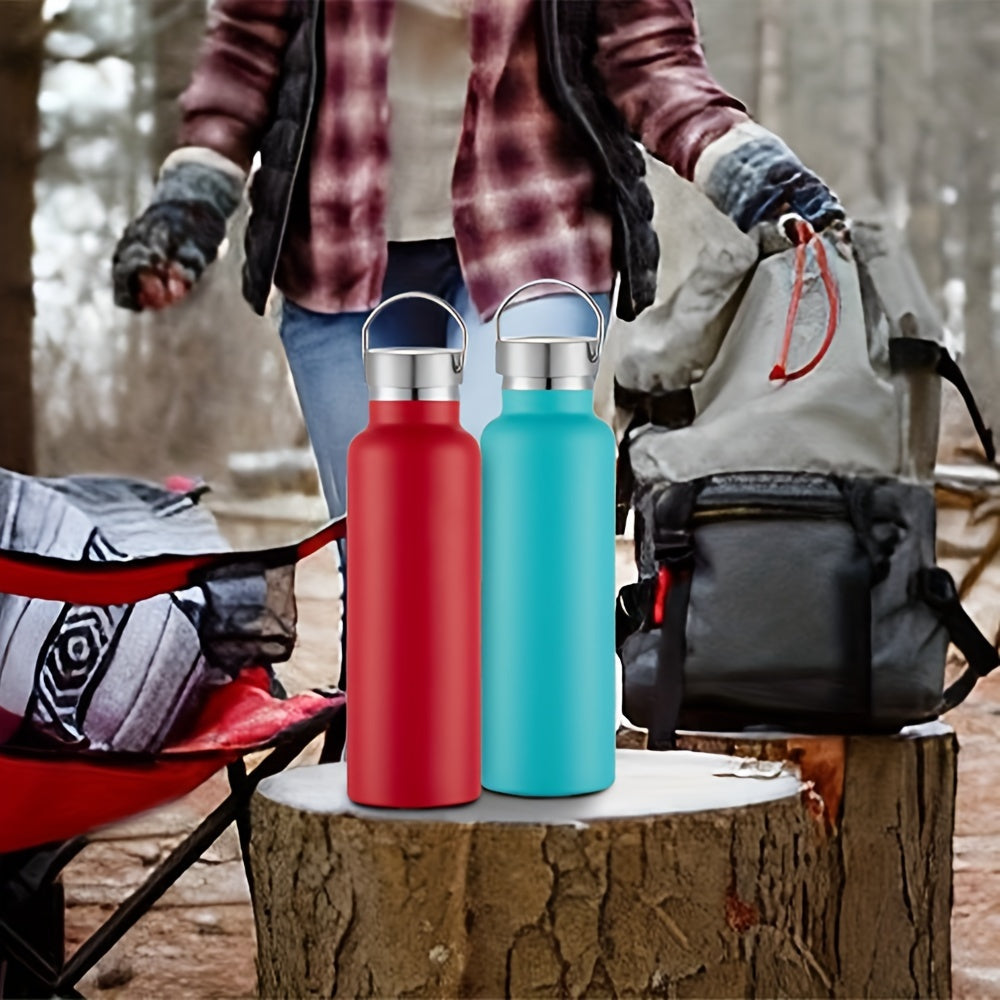 20oz Watersy Insulated Stainless Steel Water Bottle with Vacuum Sealed BPA-Free Design. Perfect for Outdoor Activities and Holiday Gifts. Hand wash only.