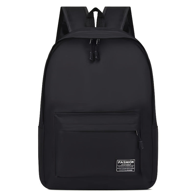 Padded laptop backpack with large capacity for men, students, and hiking