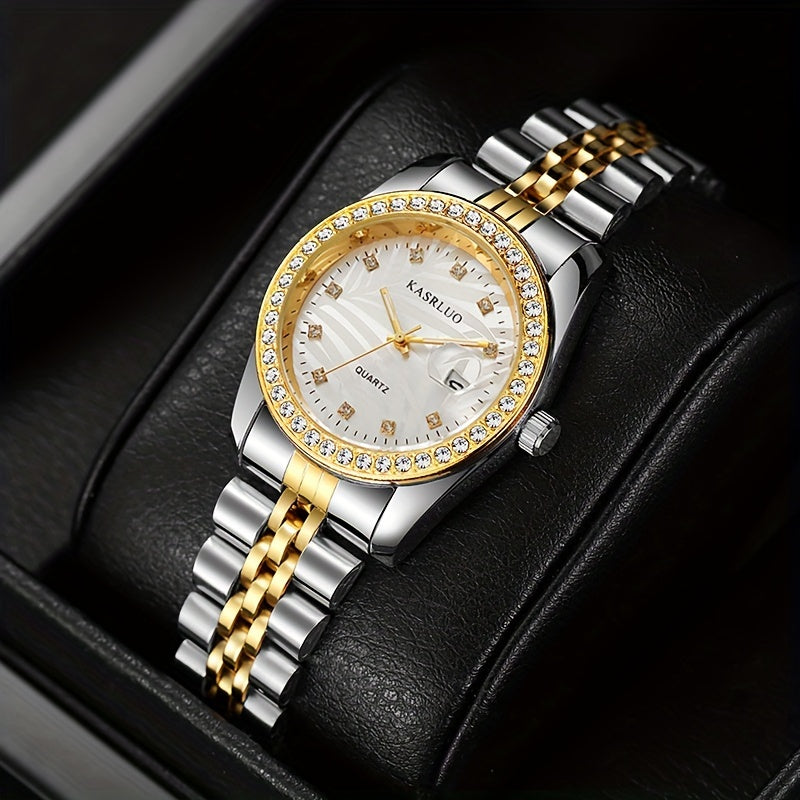 Rhinestone Quartz Watches, a gift for women by KASRLUO