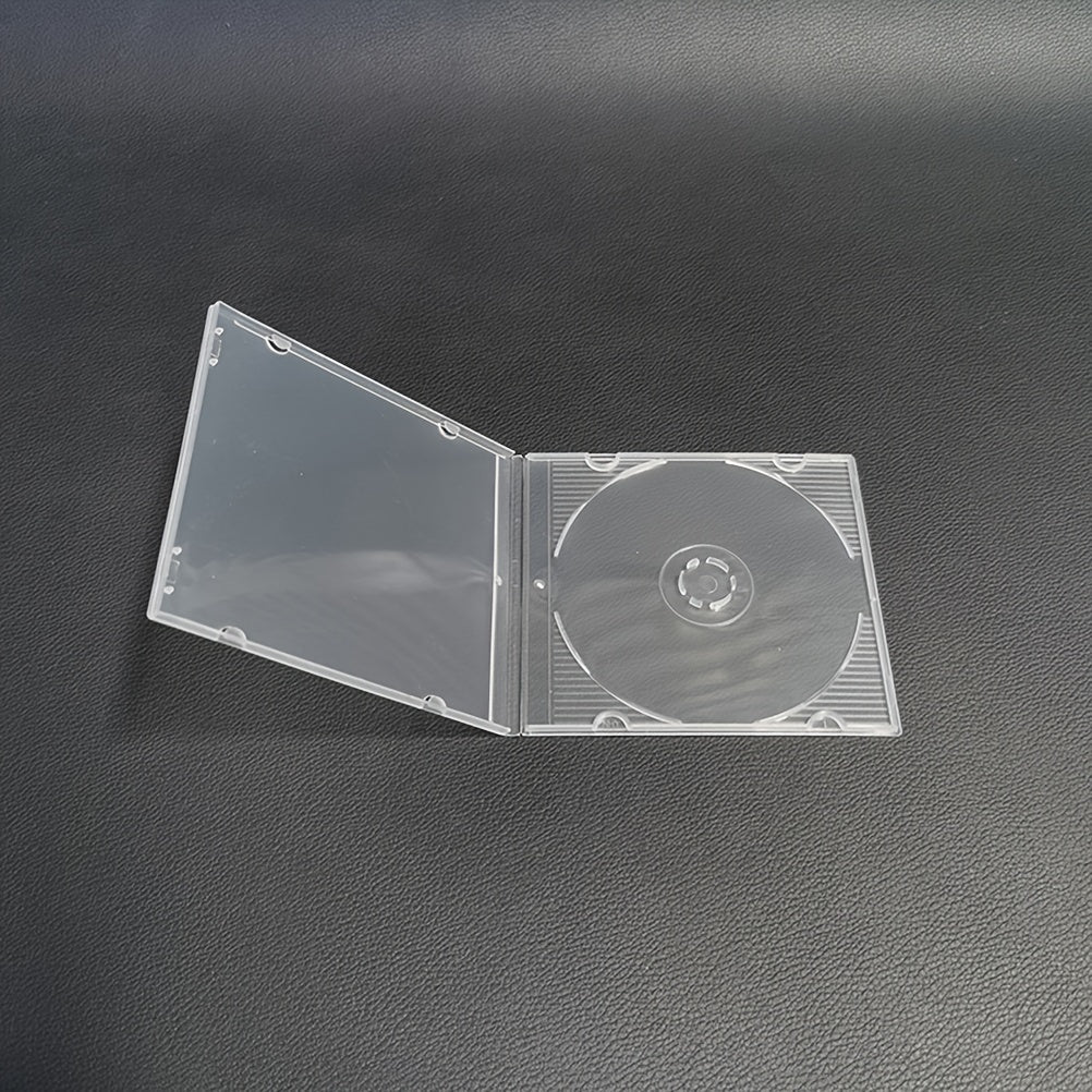 Introducing the 1-piece ReadStar 3-Inch Transparent CD Case, crafted from ultrathin PP material. This multipurpose portable storage box is perfect for organizing CDs, DVDs, and even serving as living room decor. No electricity is required for this