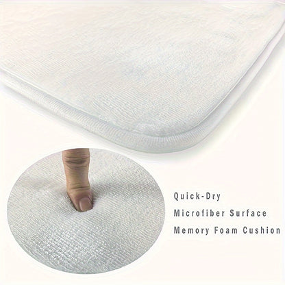 This polyester knit rectangle runner rug features a non-slip backing for added safety. It is machine washable with a low pile and a soft cat pattern, making it perfect for use in the kitchen, living room, bedroom, bathroom, or office. This comfortable