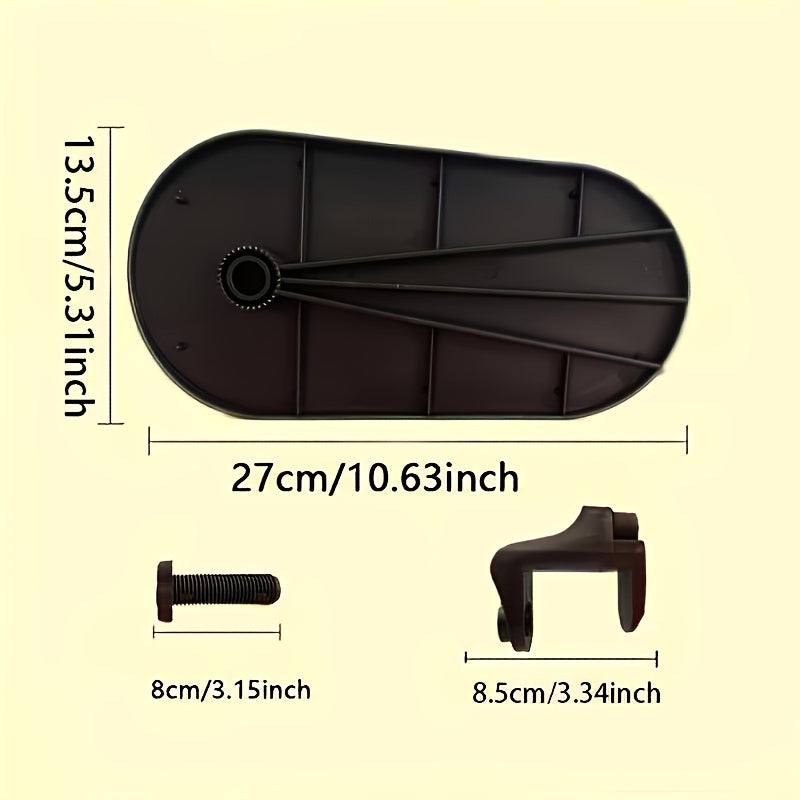 Ergonomic armrest wrist rest for computer desk, providing elbow support to reduce stress and pain during keyboard and mouse use in home office.