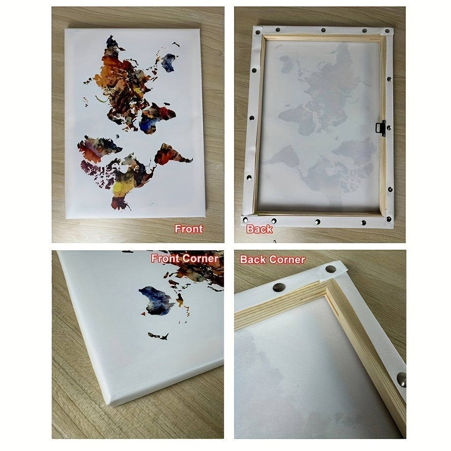 DIY Solid Wood Canvas Picture Frame for Stunning Diamond Oil Paintings and Wall Art, Perfect for Home Decor.