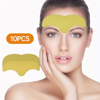 ZGPG Forehead Firming Patches in 10pcs/20pcs/30pcs - Instantly smooth, soften, lift, and tighten skin on the forehead for a youthful glow.