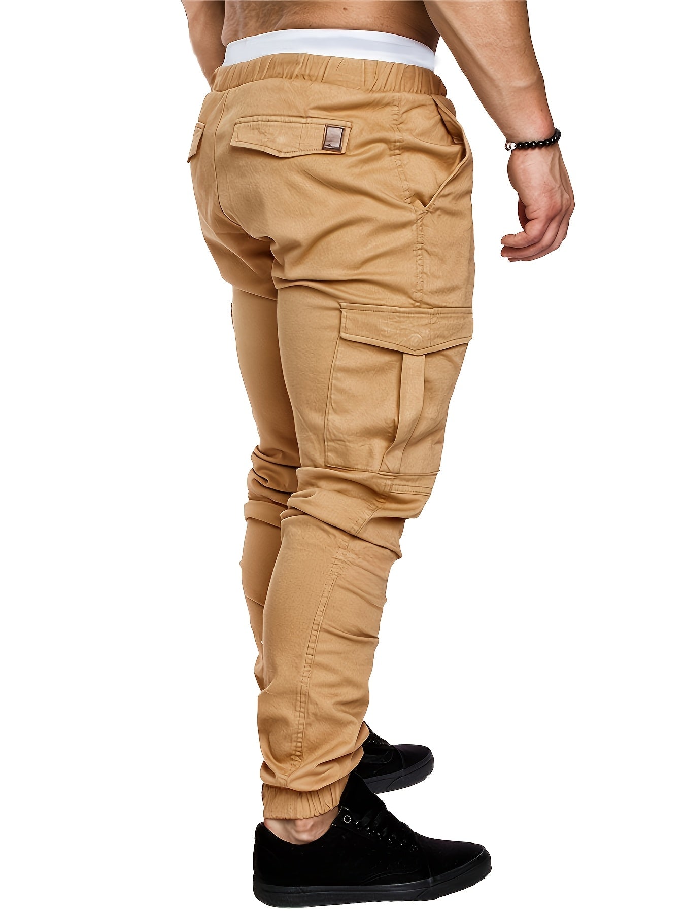 Men's casual sports cotton cargo pants for cross-border travel.