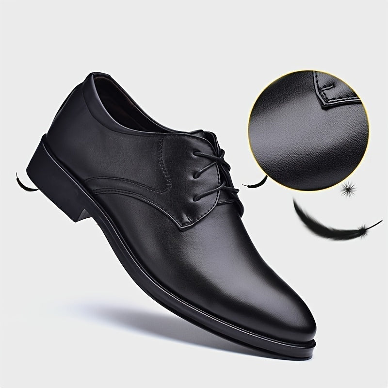 Men's lace-up formal shoes for weddings, parties, and the office.