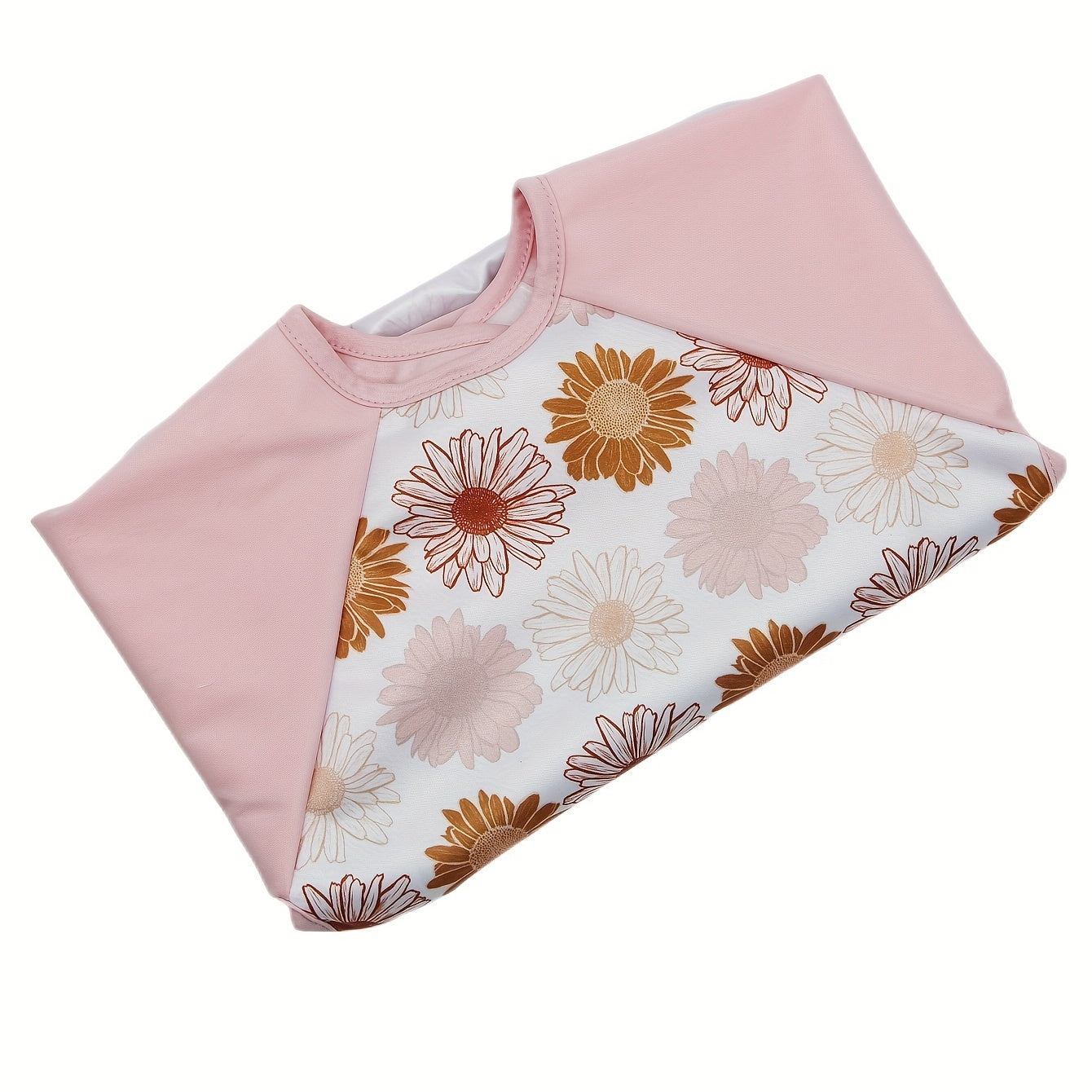 Looking for a perfect New Year gift idea? Check out these Waterproof Flower Print Feeding Bibs for Babies aged 6-54 Months - durable, eco-friendly, and easy to clean!