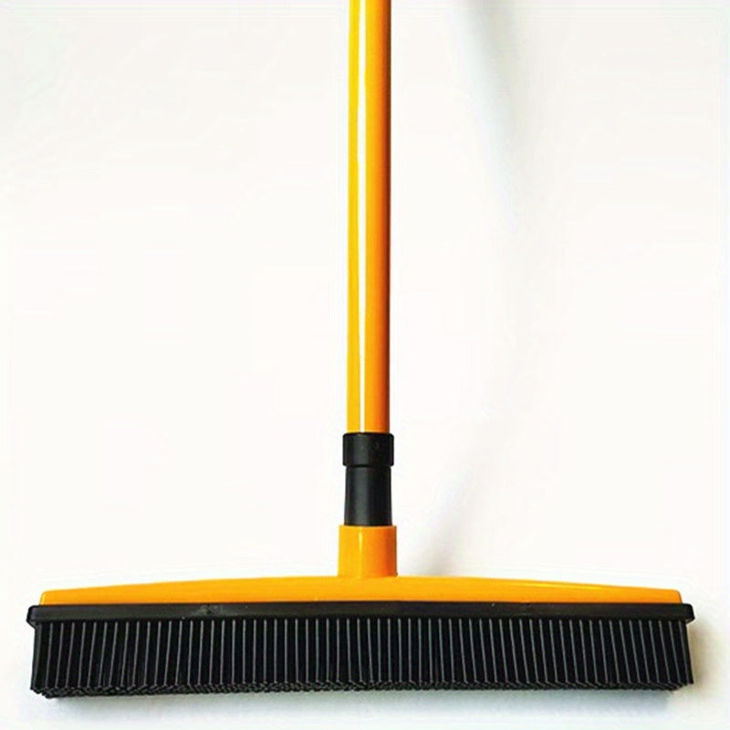 Get ready for school with this handy carpet hair removal sweeper! This telescopic broom comes with a silicone cleaning brush and dust removal floor brush, making it the perfect tool for keeping your home clean. Say goodbye to pet hair with this pet hair