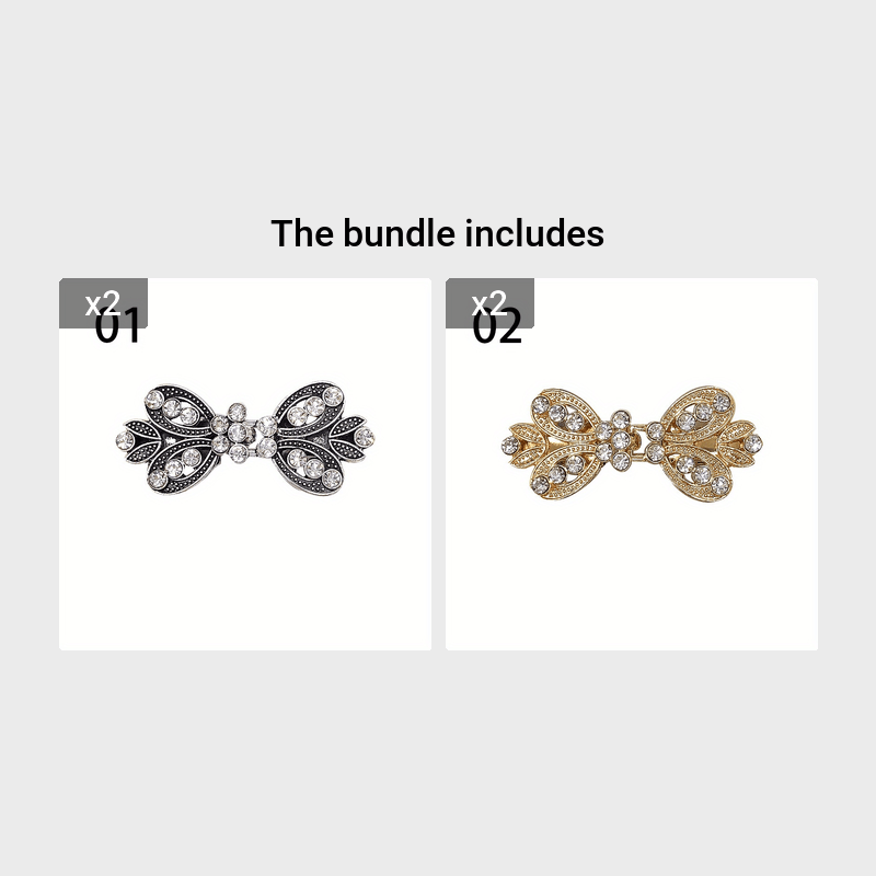 A versatile and stylish accessory, this Elegant Rhinestone Sweater Clip features a Multi-Functional Alloy Cape Buckle design. Perfect for adding a touch of flair to your outfit, this Unique Scarf Buckle is a must-have Women's Fashion Accessory.