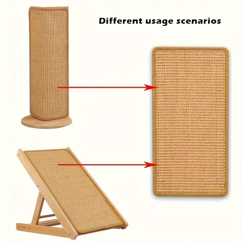 Durable Sisal Cat Scratcher: Ideal Gift for Cats - Exercise and Rest without Mess or Sofa Damage