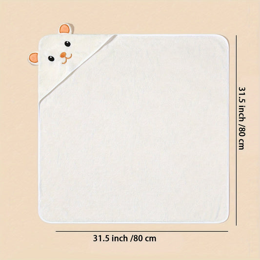 Мягкое мультяшное полотенце для детей - универсальное, уютное одеяло для дома и путешествий в белом цвете
