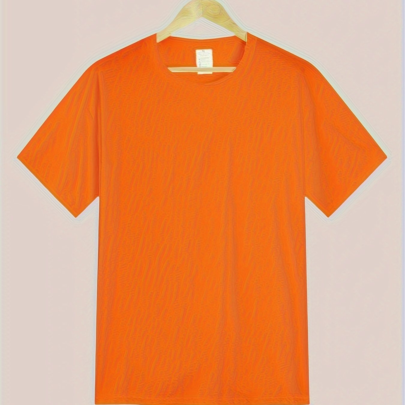 Cotton crew neck t-shirt for men