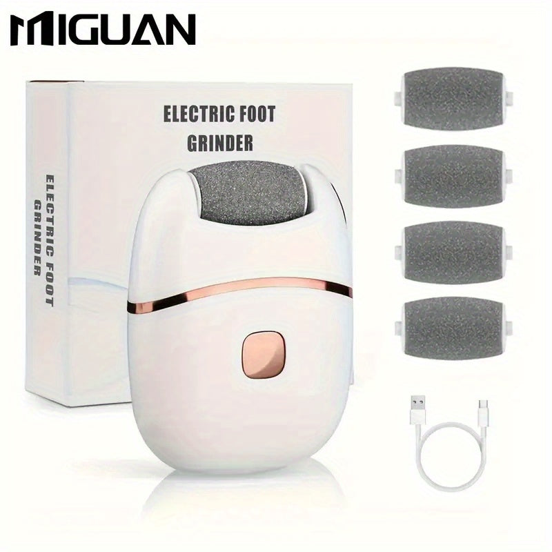 1 piece Rechargeable Electric Foot Grinder for Thick Leather Polishing