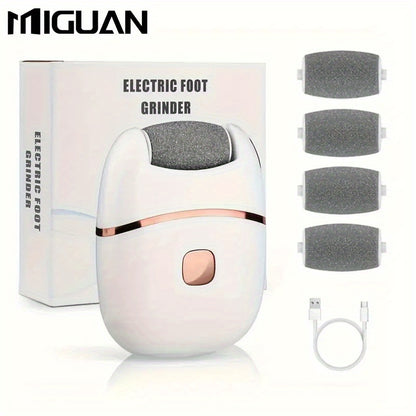 1 piece Rechargeable Electric Foot Grinder for Thick Leather Polishing