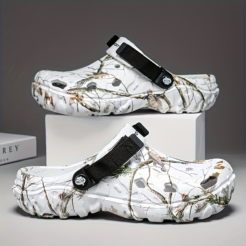 Men's durable and stylish EVA clogs for outdoor activities, beach, and camping. Comfortable and non-slip.