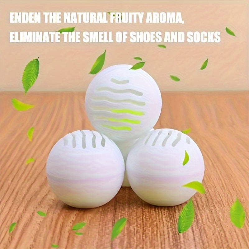 6/12pcs Long-lasting Shoe Deodorant Balls for Fresh Air, Aromatherapy Bags for Home and Room Decor