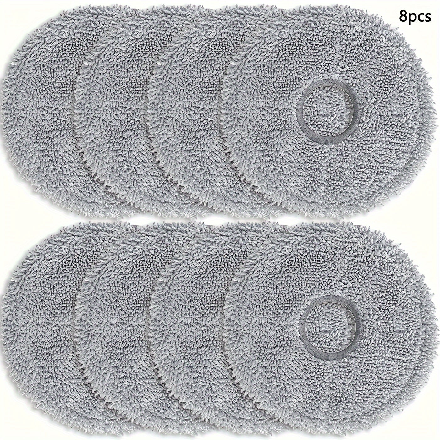 Get your hands on the 8-Pack Replacement Mop Pads designed for Dream L10s Ultra / L10 Ultra / L20 Ultra / L10s Pro Ultra Heat & Xiaomi X10+ Robot Vacuum. These upgraded thickened washable microfiber wet wipes are perfect for easily cleaning your floors.