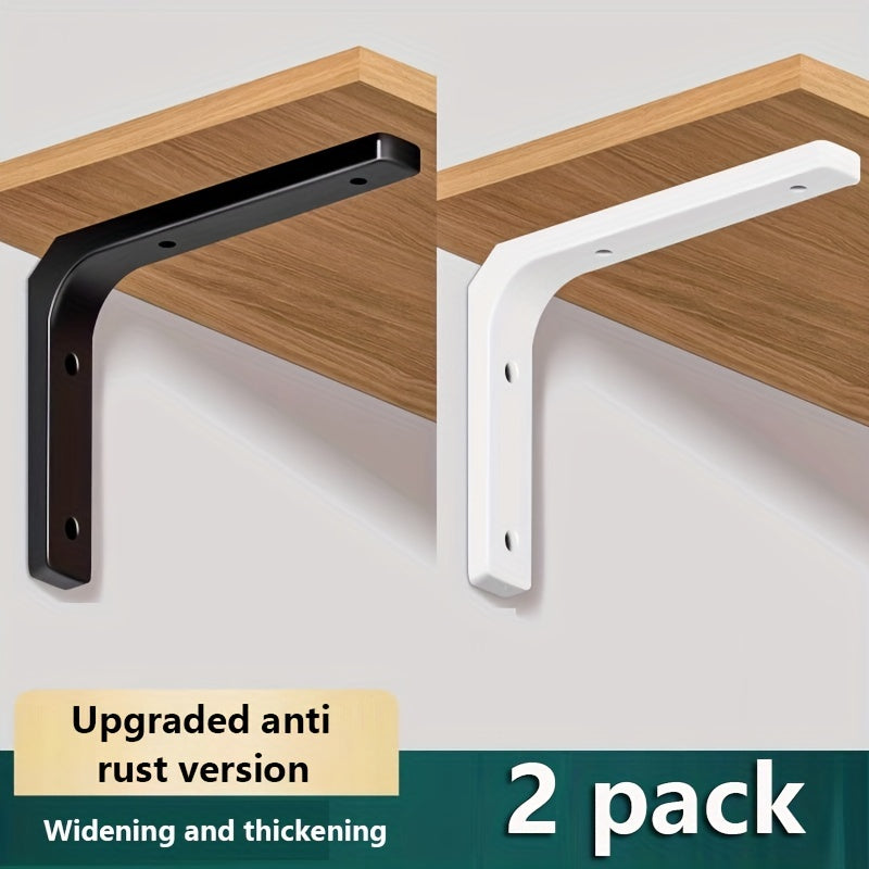 Triangle Bracket Holder Set, Partition Tripod Wall Mount, L-shaped Laminate Shelf Holder, Triangle Support Rack.