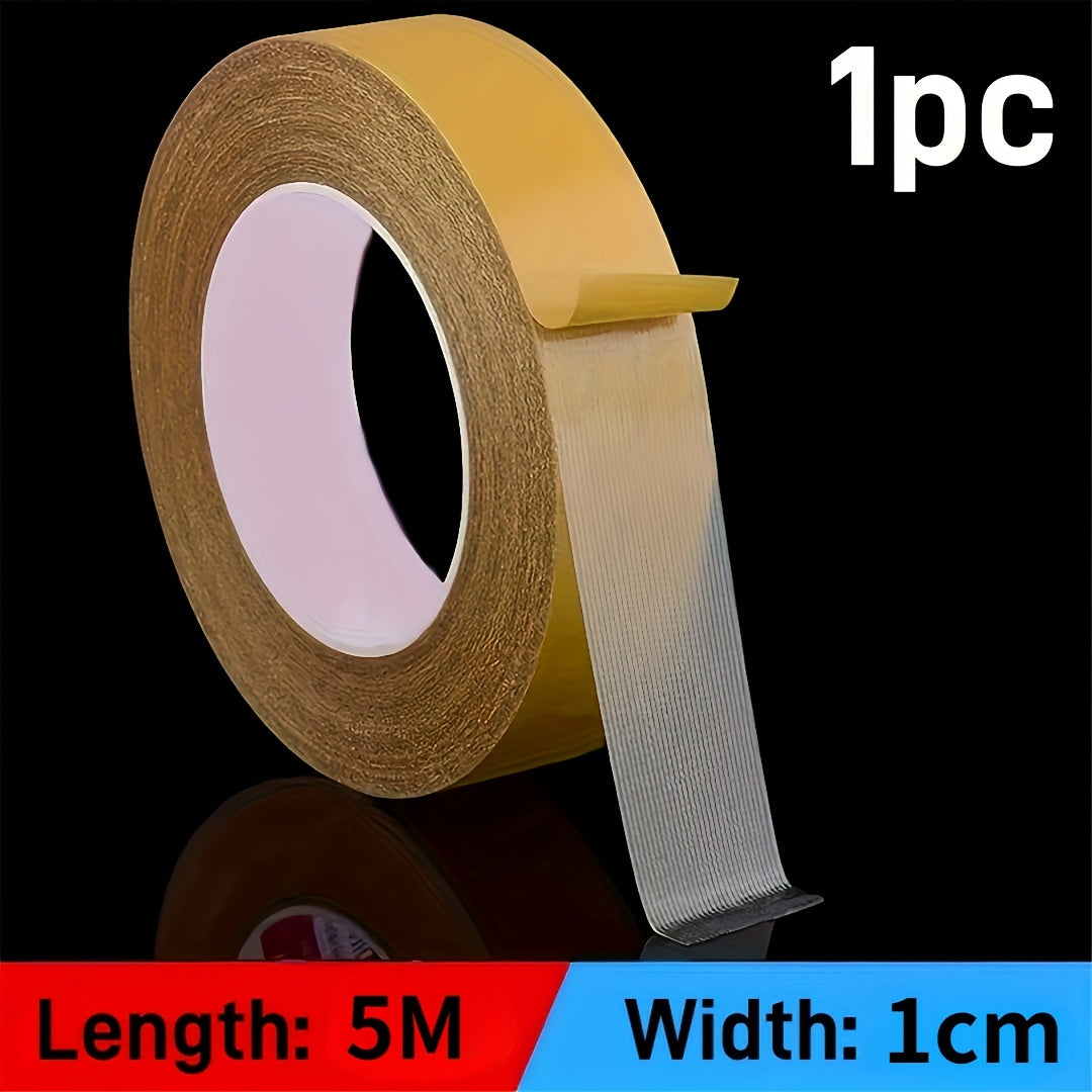 Durable double-sided tape for various surfaces.