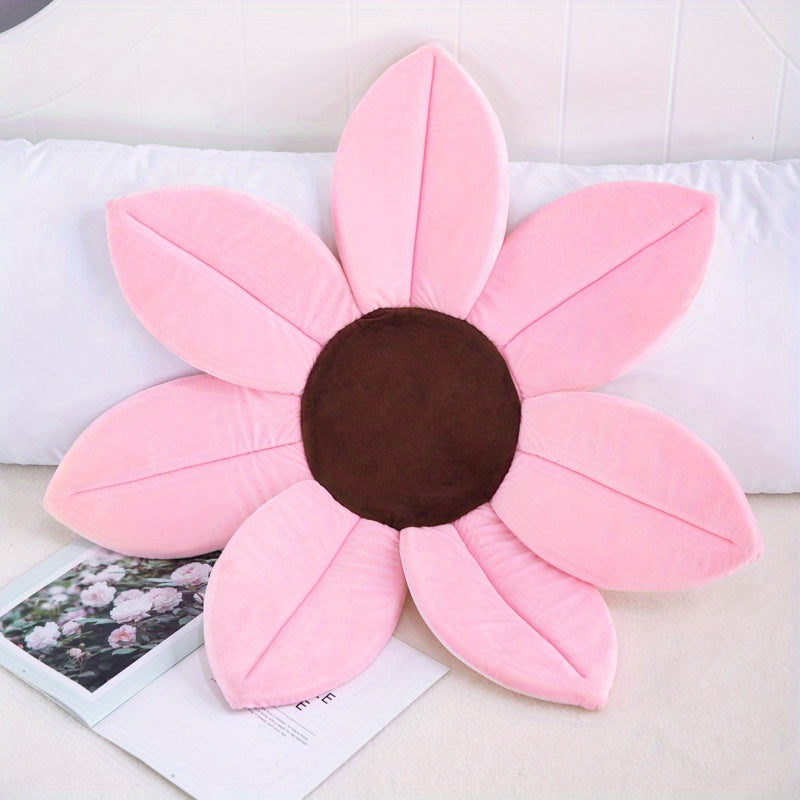 Adorable Cartoon Sunflower Baby Bath Mat - Ensure a Safe and Comfortable Bath Time for Your Little One!