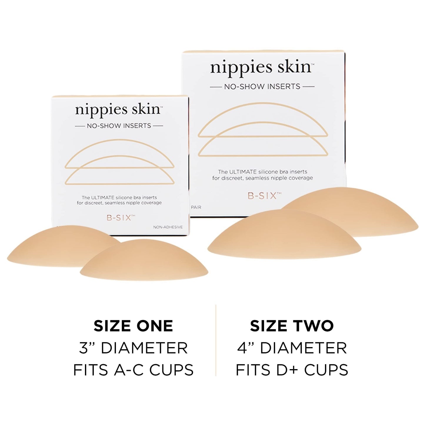 4 reusable nipple covers for women, strapless and self-adhesive. Ideal for lingerie and underwear.