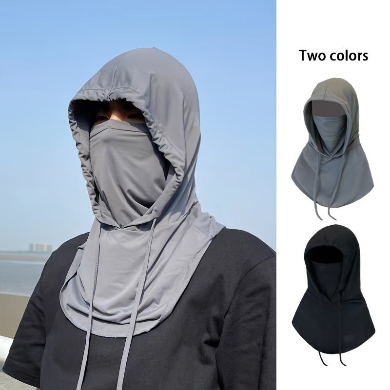 Aquashield Ice Silk Face Mask offers sun protection and ultra-cooling benefits - Perfect for fishing, surfing, and swimming. This breathable and elastic neck gaiter provides lightweight coverage for your head, ensuring ultimate comfort in all directions.