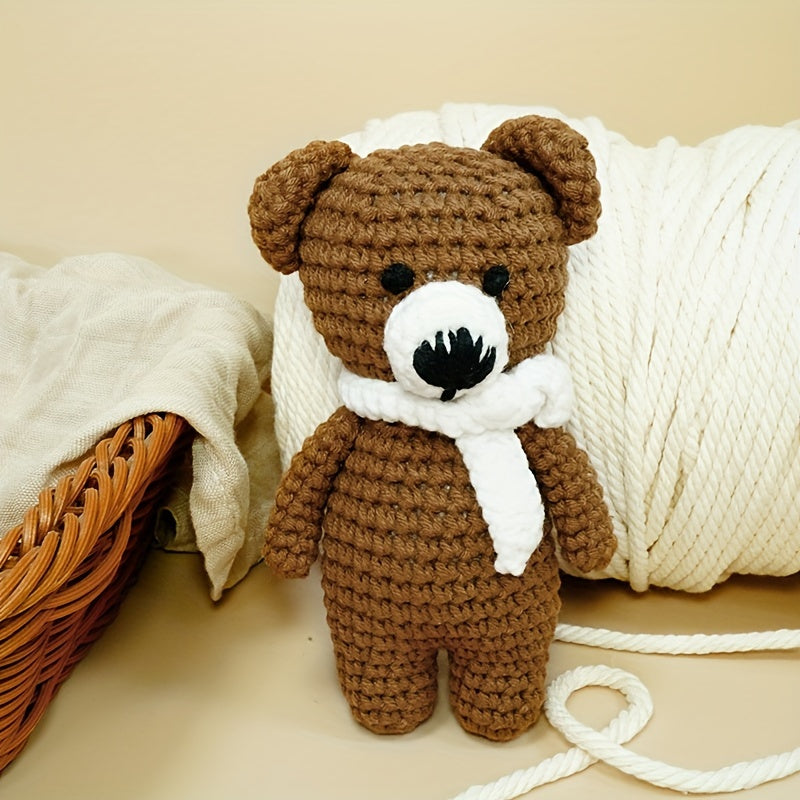 Unique handmade animal dolls for infants, including adorable options like a bear, a dog, and a koala to aid in their early development.