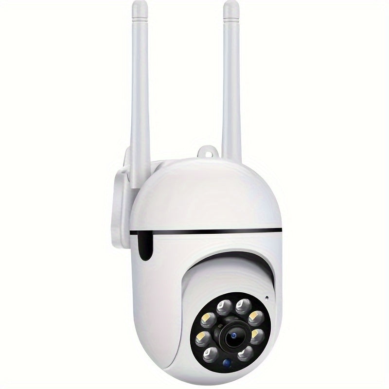 TERUHAL HD Wireless Security Camera offers Color Night Vision, 2-Way Audio, and Pan/Tilt/Zoom features. This WiFi Smart Home Monitor ensures the safety of your home and pets.