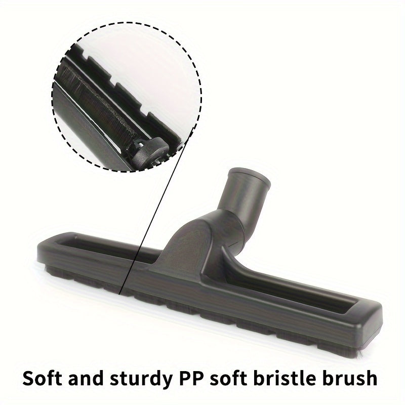 High-Quality Floor Brush Head Attachment - Designed for 32mm Hoses, Works with Bissell, Eureka & Other Brands - Sturdy Polypropylene for Effective Cleaning