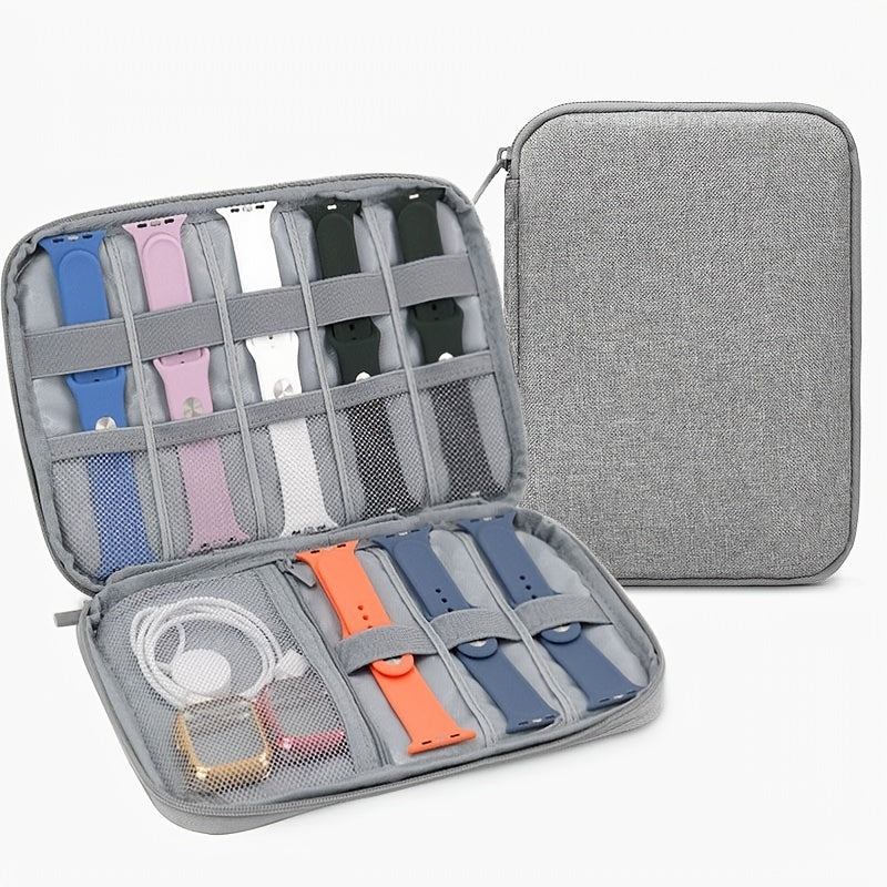 Multifunctional Watch Storage Box Designed for Travel, Conveniently Organize Straps and Small Bags. Perfect Gift Idea!