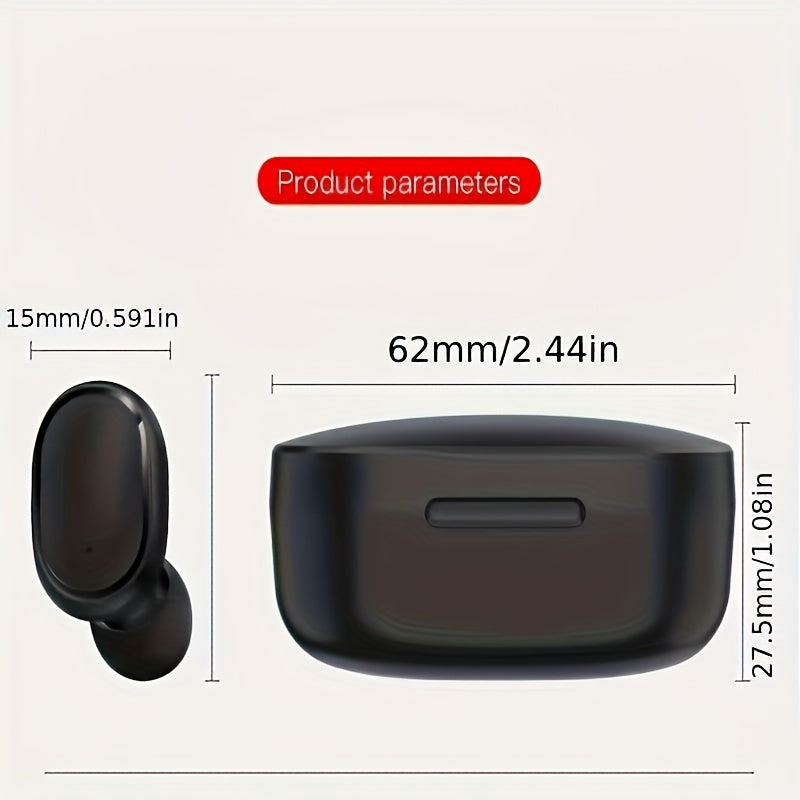 New Wireless Earphones with LED Display Touch, TWS Wireless Earbuds for iOS/Android, 2024 Edition.