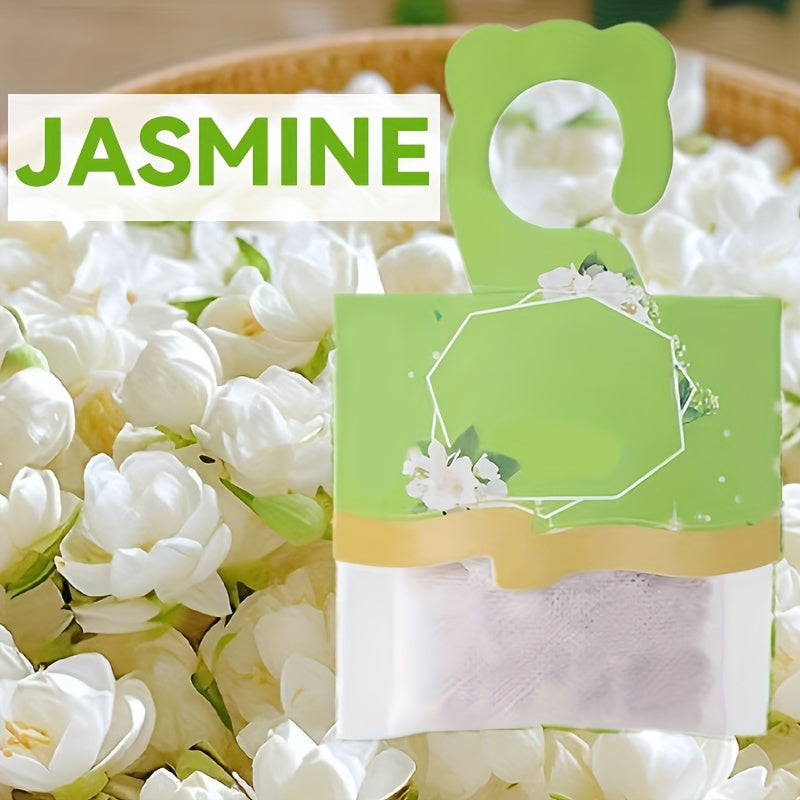 20 Jasmine scented drawer and closet fresheners - long-lasting, fragrant air bags for home decor, ideal for holidays and special occasions.